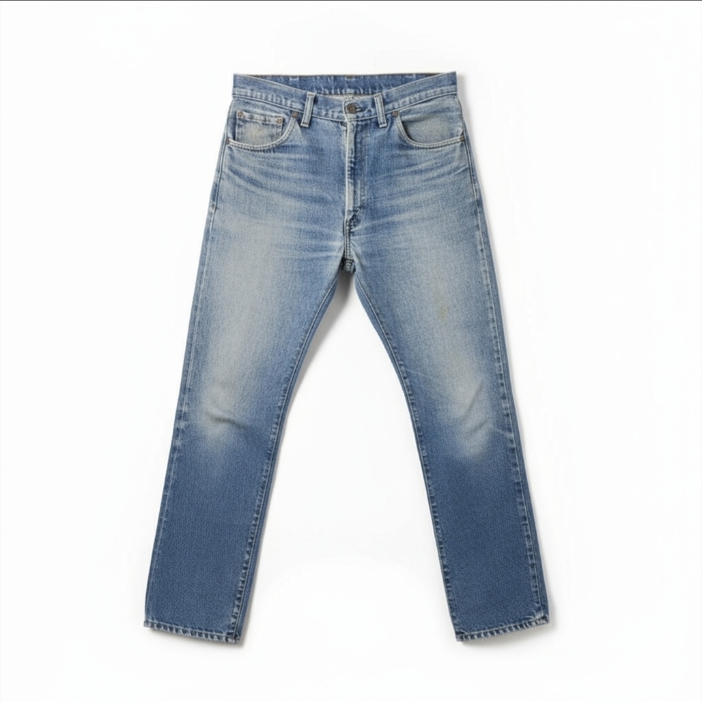 VINTAGE 80s Made in USA Levi's 515-0217 Denim Jeans W34 L32 | Bootcut